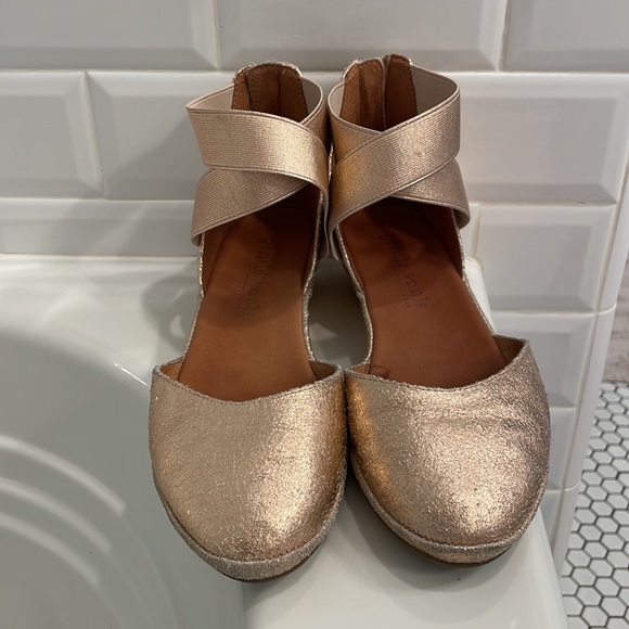 Gentle Souls Noa Mini Wedges Sz 7 - Picture 2 of 5